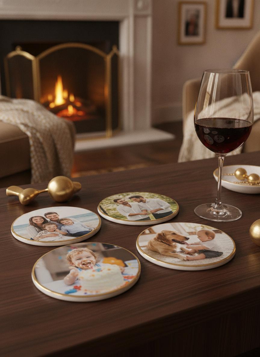 Ceramic Coaster Set
