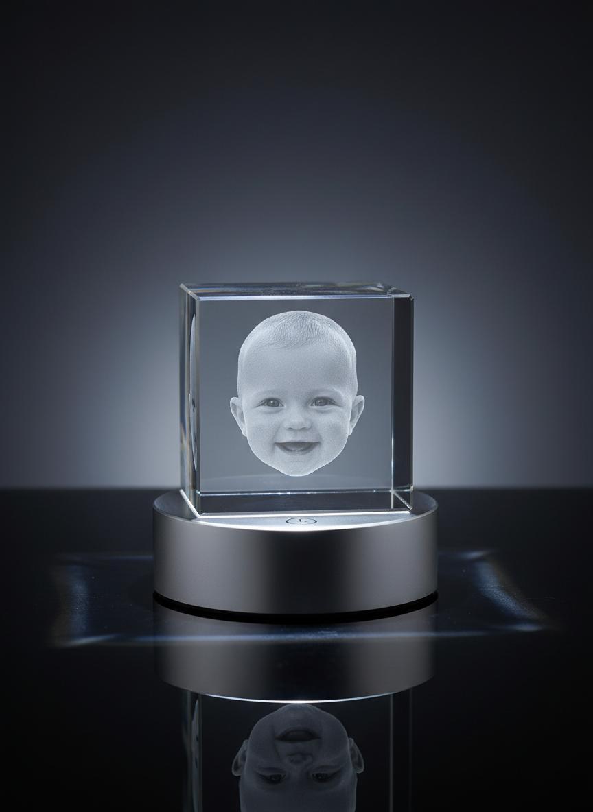 Crystal Photo Cube