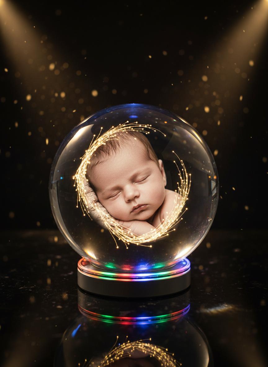 Crystal Sphere Ornament